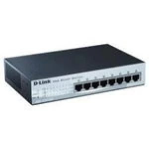 image of D-Link DES 1210 08P F8 Port Fast Ethernet PoE Smart Switch