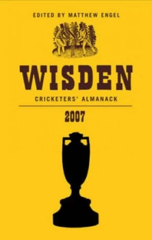 Image of Wisden Cricketers Almanack 2007 by Matthew Engel Hardback