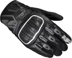 Image of Spidi G-Warrior Motorcycle Gloves, black-grey, Size 2XL, black-grey, Size 2XL