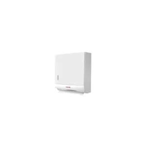 Image of Paper towel dispenser, white