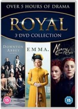 image of Royal Triple Boxset (Downton Abbey/Emma/Mary Queen of Scots) [DVD] [2020]