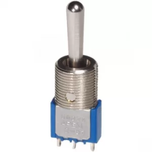 image of Apem 5646MA Toggle Switch DPST On-On 250V 3A