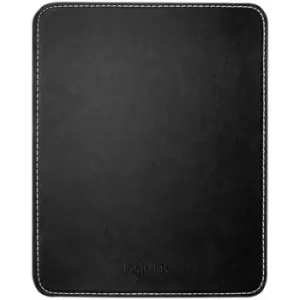 image of LogiLink ID0150 Mouse pad Leather Black (W x H x D) 220 x 3 x 180 mm