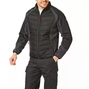 Image of Lee Cooper Workwear Padded Jacket Mens - Black