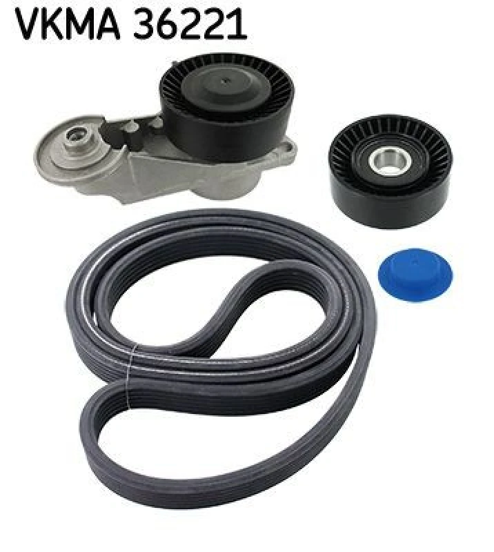 Image of SKF V-Ribbed Belt Set SKF VKMA 36221