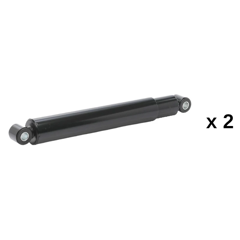 Image of RIDEX 854S21272 Shock absorber Rear Axle, Oil Pressure, Twin-Tube, Telescopic Shock Absorber, Bottom eye Shock Absorber (854)