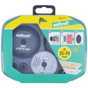 Image of Wolfcraft Wolfcraft 5953000 Hole opener 7 Piece