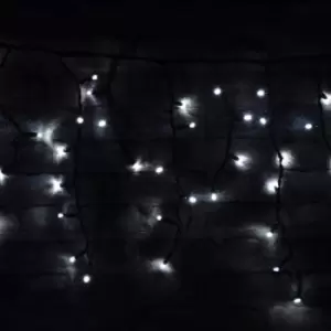 image of Lyyt 3.6m 180 Cool White LED Connectible Multi-Sequence Icicle String Lights