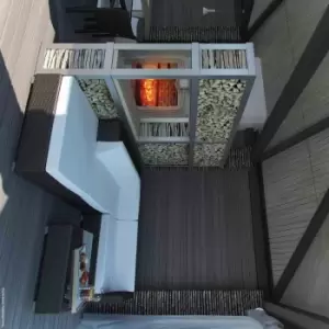 Image of Jardi Composite Decking - 5 Sqm - Castle Grey