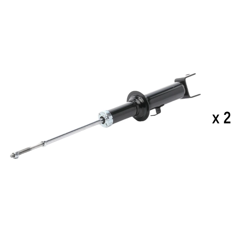 Image of RIDEX 854S20505 Shock absorber Rear Axle both sides, Gas Pressure, Twin-Tube Shock Absorber (854)