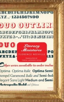 Image of Literary Miniatures by Florence Noiville Hardback