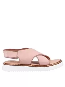 Image of Hush Puppies Clarissa Cross Over Sandal - Blush, Pink, Size 4, Women