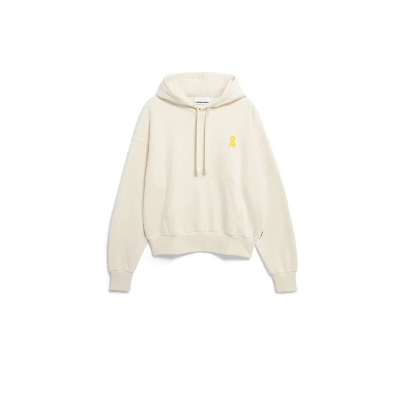 Image of ARMEDANGELS Womens hooded sweatshirt Armedangels Iconic Beige Female L