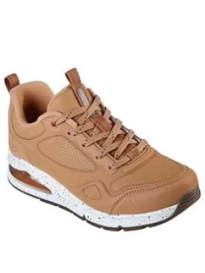 Image of Skechers Uno 2 Matte Air Trainers, Wheat, Size 4, Women