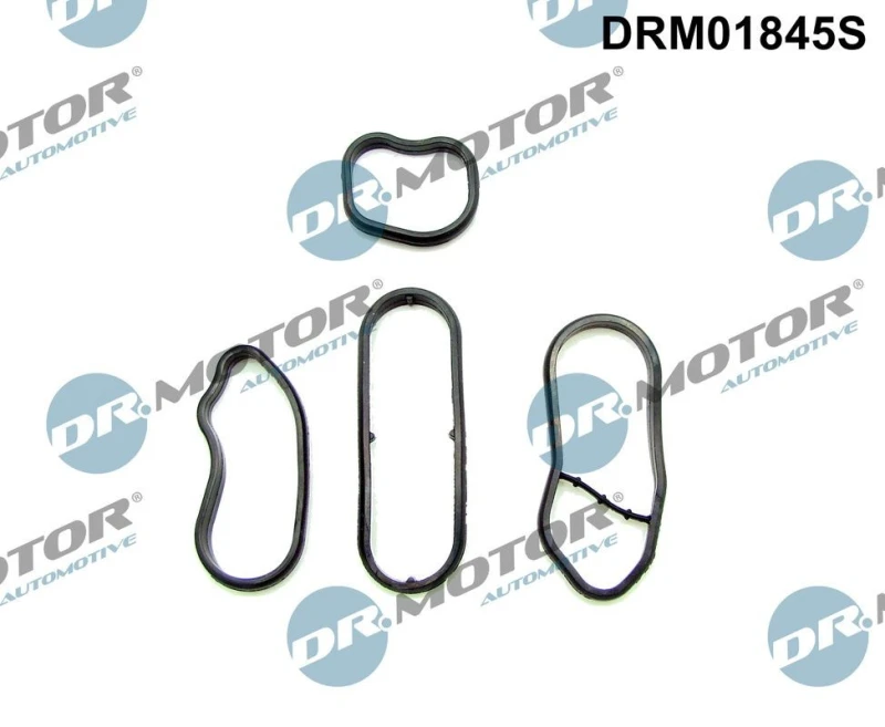 Image of DR.MOTOR AUTOMOTIVE Gasket Set, oil cooler DR.MOTOR AUTOMOTIVE DRM01845S