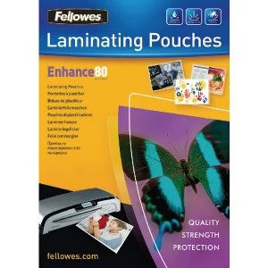 Image of Fellowes Laminating Pouch A3 160micron Pack of 100 5306201