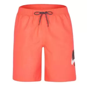 Image of Nike 9 Volley Swim Shorts Mens - Red