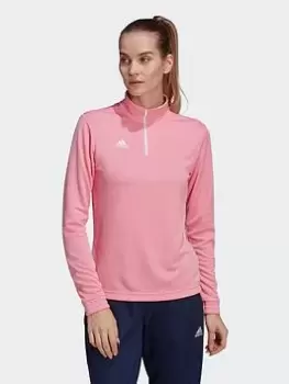 Image of adidas Entrada 22 Training Top, Light Green, Size L, Women