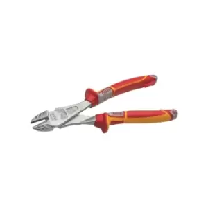 image of NWS VDE Electricians Heavy Duty Side Cutter Pliers - 200mm