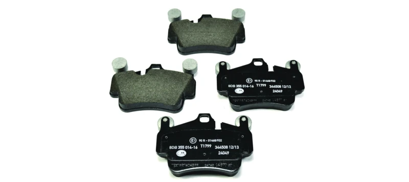 Image of HELLA Brake pad set HELLA 8DB 355 014-161
