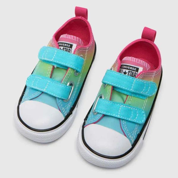 Converse multi all star lo 2v Girls Toddler toddler Multi UK 3 (EU 19)