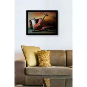Image of SC0691 Multicolor Decorative Framed MDF Painting