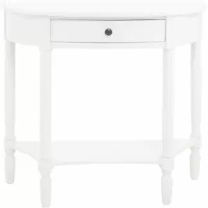 Image of White Heirtage Tables For Living Room Black Wooden Table For Coffee Black Top Tables For Bedroom / Kitchen Hallways Modern Indoor And Outdoor