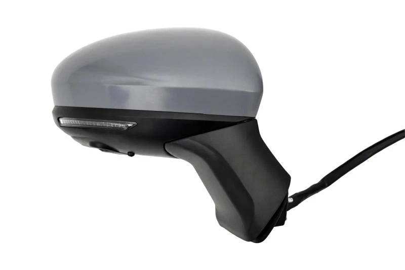 Image of PRASCO RN7047343 Wing mirror Right, Electric, Aspherical, primed, with camera Outside Mirror (50)