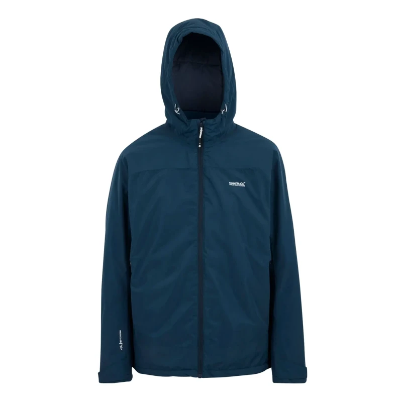 Image of Regatta Regatta Men Frelton Waterproof Insulated Jacket in Blue Size: Small Blue S Male 5063516129356
