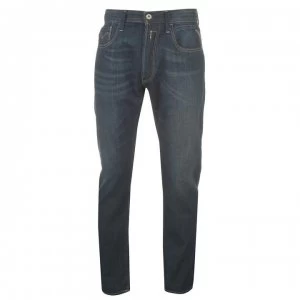 image of Replay Newbill Jeans Mens - Black Wash