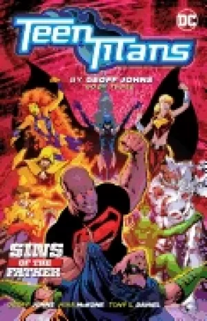 Image of teen titans by geoff johns book three