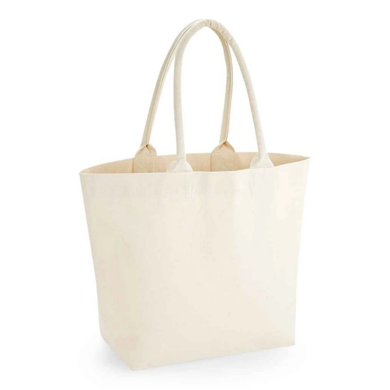 Image of Westford Mill Womens Fairtrade Tote Bag in Natural Natural Female One Size