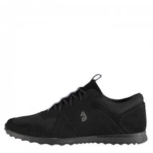 Image of Luke 1977 Lloyd Trainers - Jet Black