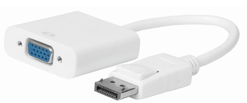 Image of Microconnect DPVGA15CMW video cable adapter 0.15 m VGA (D-Sub) Display