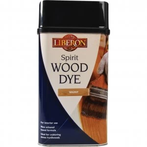 image of Liberon Spirit Wood Dye Walnut 1l