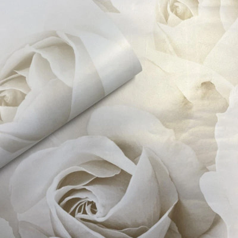 Image of Muriva Ltd Muriva Rhoda Rose Cream Wallpaper, Cream 203502?