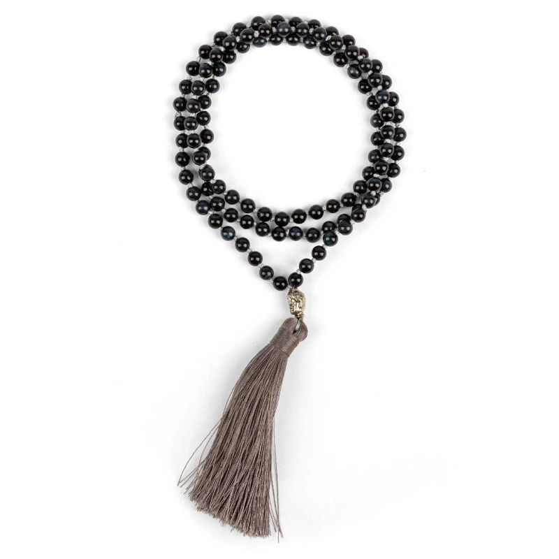 Image of Myga Womens Serenity Bead Necklace Multicolor Female One Size