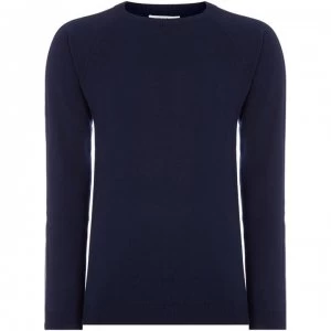 image of Jack and Jones Kreon Racing Stripe Crew Neck - Blue