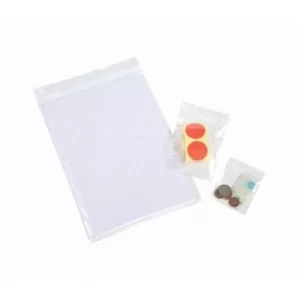Image of Grip Seal Polythene Bags Resealable Plain 40 Micron 229x319mm PGA4 [Pack 1000]