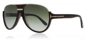 image of Tom Ford Dimitry - Brown Sunglasses Havana 56K 59mm