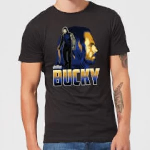 image of Avengers Bucky Mens T-Shirt - Black