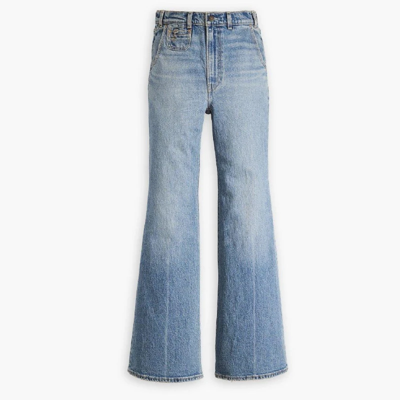 Image of Levis Womens Ribcage Bells Vintage Moment Skinny Jeans Next Saturday female 25 L32