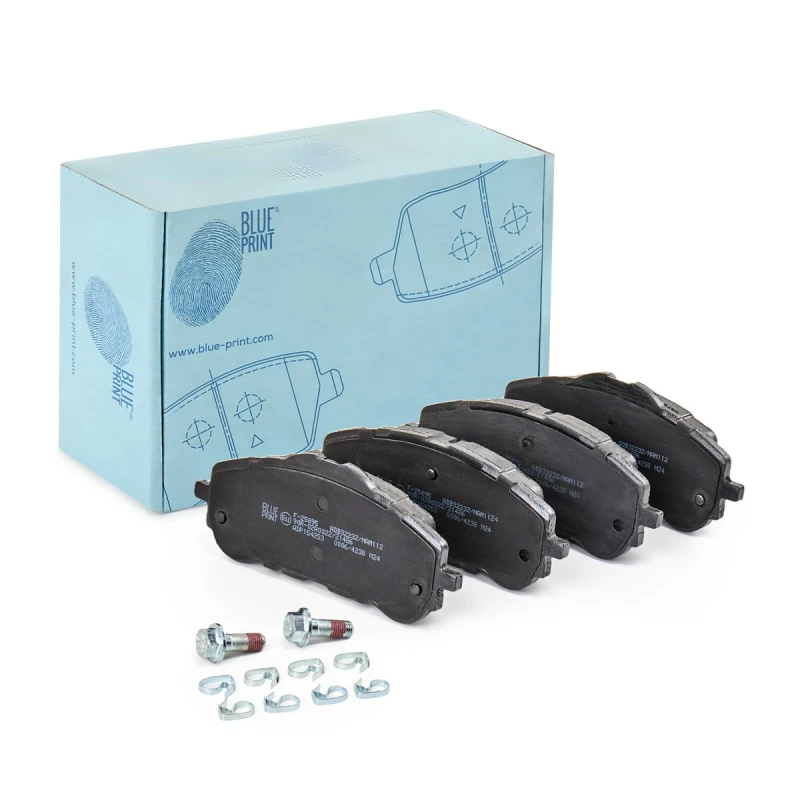 Image of Blue PRINT Brake pad set Blue PRINT ADP154253