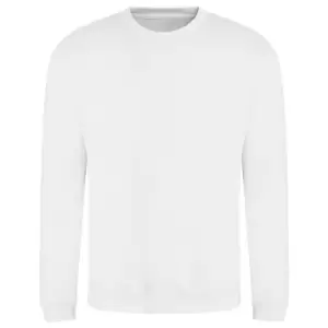 Image of AWDis Adults Unisex Just Hoods Sweatshirt (3XL) (Arctic White)