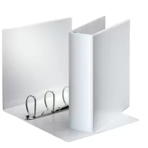 Rexel A4 Presentation Binder; White; 60mm 4D-Ring Diameter - Outer