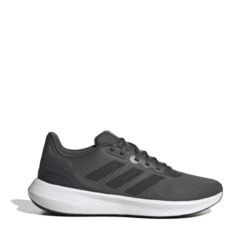 Image of adidas Run Falcon 3 Mens Trainers Entry Running Shoes 6 (39.3) Grey 12460902260