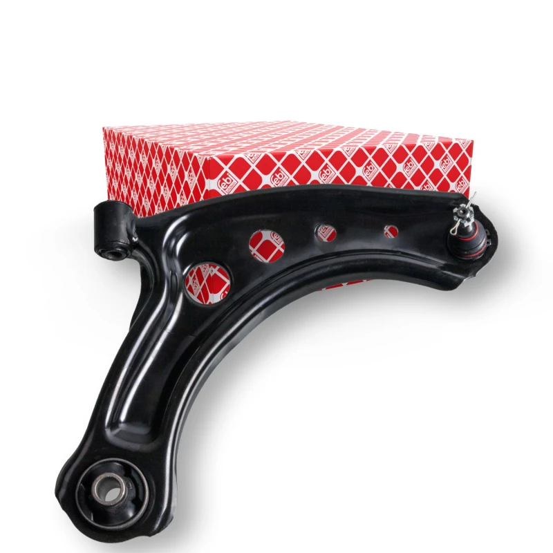 Image of FEBI BILSTEIN 177878 Suspension arm Control Arm, Sheet Steel, Front Axle Right, with ball joint, with rubber mounts Sheet Steel Track Control Arm (273