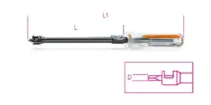 Image of Beta Tools 1251 Screwholding Phillips Screwdriver PH0 x 4 x 125mm 012510000