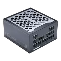 Image of Phanteks Revolt 1000W ATX 3.0 PCIe 5.0 Modular 80 Plus Platinum Cable Free Power Supply - Black