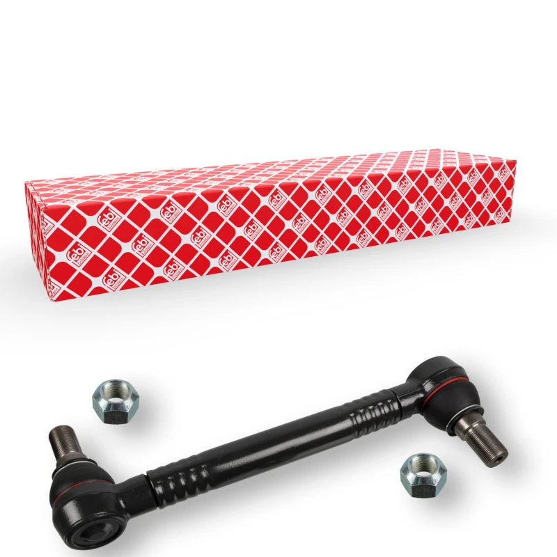 Image of FEBI BILSTEIN 106529 Anti-roll bar link ProKit Rear Axle, with nuts, with nut Link Stabiliser (3229)